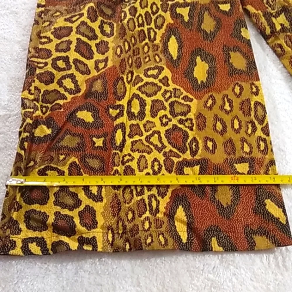 ANIMAL PRINT JUMPER W/Head Wrap NWOT